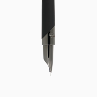 ST Dupont Defi Millennium Fountain Pen - Gunmetal & Matte Black