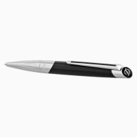 ST Dupont Defi Millennium Ballpoint Pen - Silver & Black