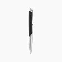 ST Dupont Defi Millennium Ballpoint Pen - Silver & Black