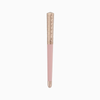 ST Dupont Rollerball Pen - Liberté - Pink Lacquer & Rose Gold Trim