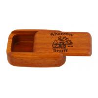 Wilsons of Sharrow Wooden Snuff Box - Rosewood