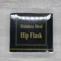 Honest 4oz Stainless Steel Hip Flask - Black