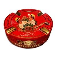 Arturo Fuente 4 Cigar Rest Ashtray and Cubanitos Sampler - Red Ashtray