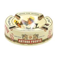 Arturo Fuente 4 Cigar Rest Ashtray and Cubanitos Sampler - White Ashtray