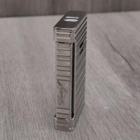 Davidoff Jet Flame Lighter - Lines Brushed Palladium