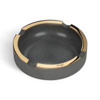 Davidoff Large Concrete Ashtray - Light Grey