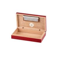 Mini Cigar Humidor Piano Finish - 4 Cigar Capacity