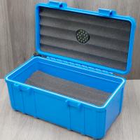 S3 Waterproof Travel Cigar Case - 15 Cigar Capacity - Blue