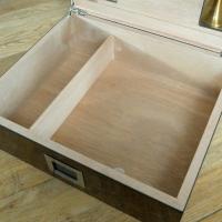 Passatore Ironwood Humidor Set - 25 Cigar Capacity