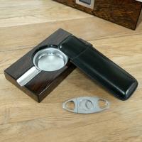 Passatore Ironwood Humidor Set - 25 Cigar Capacity