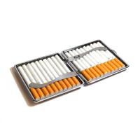 Cool Metal Look Cigarette Case - Lucky Dip Colours - Fits Up To 20 Kingsize Cigarettes
