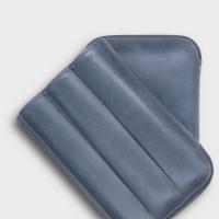 Recife Chicago Blue Label Leather Cigar Case - 3 Cigar Capacity