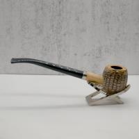 Corn Cob Shire Cobbit Bent Fishtail Pipe - Black