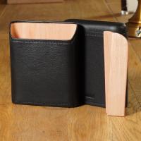 Adorini Leather Black Cigar Case - 3-5 Cigar Capacity (AD026)