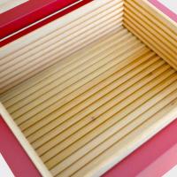 Adorini Medium Deluxe Bordeaux Cigar Humidor - 75 Cigar Capacity (AD191)