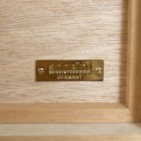 Adorini Elm Burl Specially Selected Grande Deluxe Cigar Humidor - 150 Cigar Capacity (ADO192)