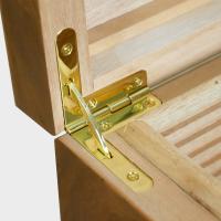 Adorini Elm Burl Specially Selected Grande Deluxe Cigar Humidor - 150 Cigar Capacity (ADO192)