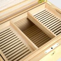 Adorini Maple Specially Selected Grande Deluxe Cigar Humidor - 150 Cigar Capacity (ADO193)
