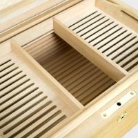 Adorini Oak Specially Selected Grande Deluxe Cigar Humidor - 150 Cigar Capacity (ADO195)