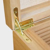 Adorini Oak Specially Selected Grande Deluxe Cigar Humidor - 150 Cigar Capacity (ADO195)