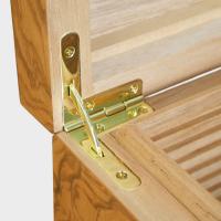 Adorini Olive Ash Burl Specially Selected Grande Deluxe Cigar Humidor - 150 Cigar Capacity (ADO196)