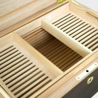 Adorini Wenge Specially Selected Grande Deluxe Cigar Humidor - 150 Cigar Capacity (ADO197)