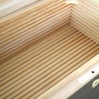 Adorini Wenge Specially Selected Grande Deluxe Cigar Humidor - 150 Cigar Capacity (ADO197)