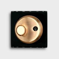 Adorini High Gloss Black Gold Table Jet Lighter (ADO198)