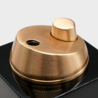 Adorini High Gloss Black Gold Table Jet Lighter (ADO198)