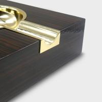 Adorini Ebony High Gloss Cigar Ashtray (ADO210)