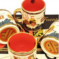 Arturo Fuente 4 Espresso Cups Set and Cubanitos Sampler