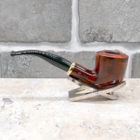 Aldo Morelli Fiorita Cherry 494 Smooth 9mm Filter Bent Fishtail Pipe (AMF118)