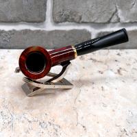 Aldo Morelli Fiorita Cherry 490 Smooth 9mm Filter Straight Fishtail Pipe (AMF128)