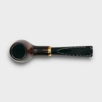 Aldo Morelli Fiorita Cherry 493 Smooth 9mm Filter Bent Fishtail Pipe (AMF187)