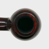 Aldo Morelli Fiorita Cherry 495 Smooth 9mm Filter Bent Fishtail Pipe (AMF190)