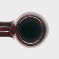 Aldo Morelli Fiorita Cherry 493 Smooth 9mm Filter Bent Fishtail Pipe (AMF192)