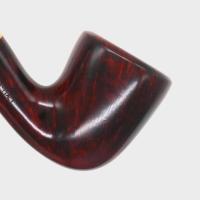 Aldo Morelli Fiorita Cherry 494 Smooth 9mm Filter Bent Fishtail Pipe (AMF193)