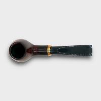 Aldo Morelli Fiorita Cherry 493 Smooth 9mm Filter Bent Fishtail Pipe (AMF198)
