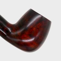 Aldo Morelli Fiorita Cherry 493 Smooth 9mm Filter Bent Fishtail Pipe (AMF198)
