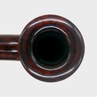 Aldo Morelli Fiorita Cherry 494 Smooth 9mm Filter Bent Fishtail Pipe (AMF200)