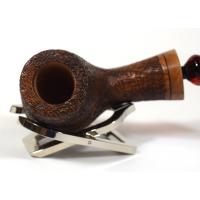 Ariberto Paronelli Volkan B Sandblast Fishtail Briar Pipe (ART118)