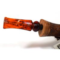 Ariberto Paronelli Volkan B Sandblast Fishtail Briar Pipe (ART118)