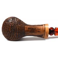 Ariberto Paronelli Volkan B Sandblast Fishtail Briar Pipe (ART118)