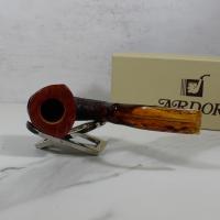 Ardor Meteora Translucent Brown Pennellessa Fishtail Pipe (ART268)