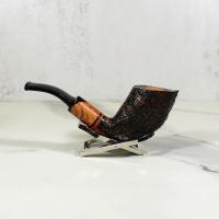 Ariberto Paronelli Rustica Intarsio Fishtail Pipe (ART286)