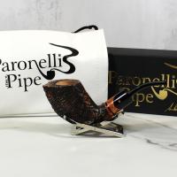 Ariberto Paronelli Rustica Intarsio Fishtail Pipe (ART286)