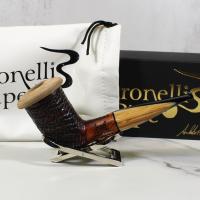 Ariberto Paronelli Sandstorm Briar Fishtail Pipe (ART294)