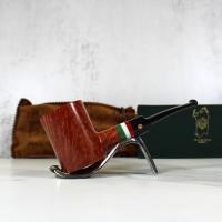 Tommaso Spanu Briar F2 Tricolour Straight Fishtail Pipe (ART299)