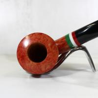 Tommaso Spanu Briar F2 Tricolour Bent Fishtail Pipe (ART300)