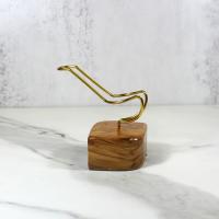 Tommaso Spanu - Olivewood Single Pipe Stand ART308